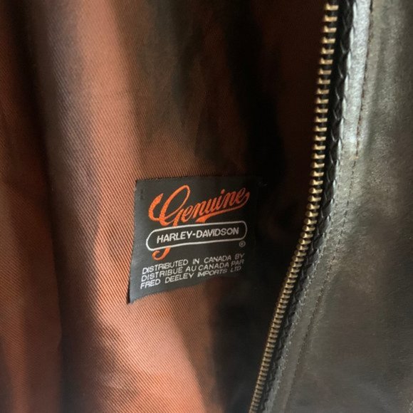Vintage Genuine Leather Motto Motorcycle Jacket - Picture 5 of 9